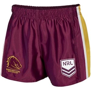 Products: NRL Broncos Supporter Shorts