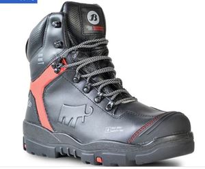 Mens Footwear: Safety Boot – Bata Winch Lace Up Black