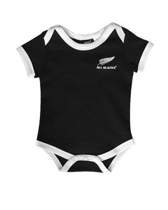All Blacks Baby Bodysuit Left Chest Embroidery