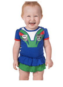 Warriors Apparel: NRL Warriors Frill Footysuit