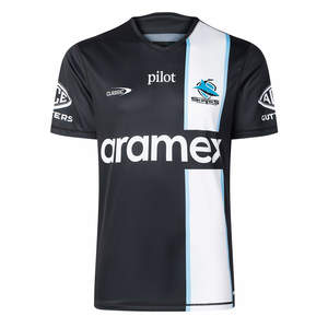 NRL Sharks 2026 Pro Training Tee – Away