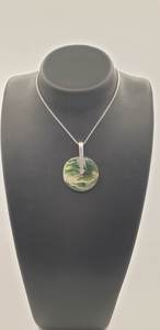 Marama Disc – Sterling Silver Small