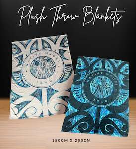 Native Maori Collection: Plush Throw Blanket
