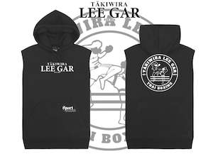 Takiwira Lg Members Only: Tākiwira Lee Gar Sleeveless Hoodie