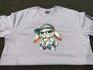 Avp Clearance Sale: 2XL Light Purple Bunny Tee
