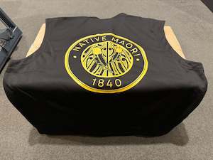 Avp Clearance Sale: 2XL Softshell Vest - Native Maori