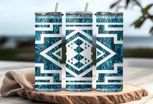 Drinkware: Poutama Paua - 20oz Tumbler