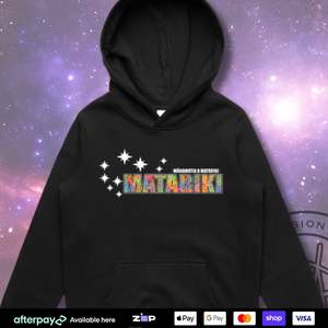 New Arrivals: Matariki Colour Splash Hoodie
