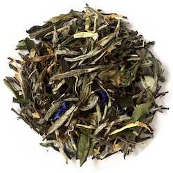 White Teas: White Peony with Mint