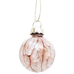 Christmas: Mini Speckle Bauble Hanging Christmas Decoration