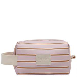 Base: Base Ditty Bag - Soft Pink / Rust Stripe