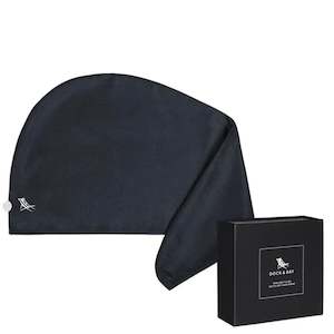 Dock Bay: Dock & Bay Classic Collection Hair Wrap - Fuji Black