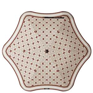 Umbrellas: Blunt Metro Umbrella x Karen Walker - Ecru & Chestnut