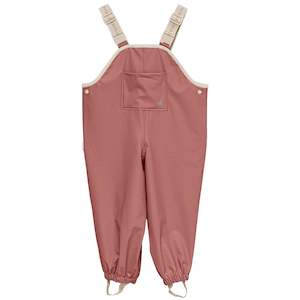 Crywolf Rain Overalls - Rosewood