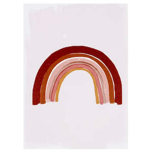 Papier Hq: Papier HQ Card - Boho Rainbow