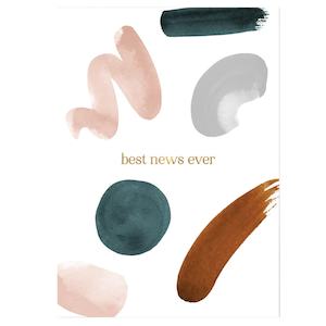 Papier HQ Card - Best News Organic Shape