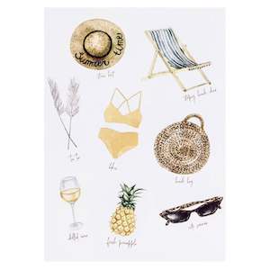 Papier Hq: Papier HQ Card - Summer Essentials