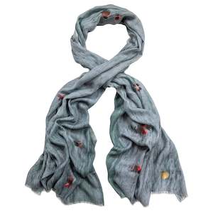 Good Co: Good & Co Skinny Wool Scarf - The Swimmers