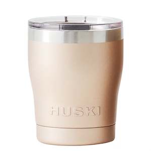 Drink Bottles Cups: Huski Short Tumbler 2.0 Reusable Cup - Champagne