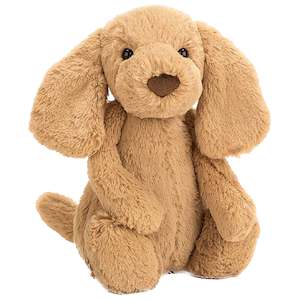 Jellycat London: Jellycat London Bashful Toffee Puppy - Medium
