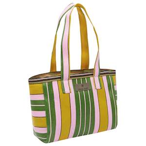 Shopping Tote Bags: Gunes Swim Baguette Bag - Kelly Green