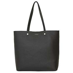 Shopping Tote Bags: Saben Carter Tote - Black & Bronze
