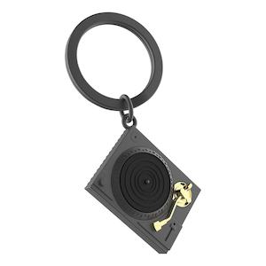 Keychains: Meta[l]morphose Keychain - Turntable