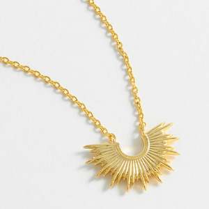 Hair Jewellery: Estella Bartlett Sunburst Necklace - Gold Plated