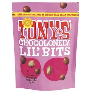 Tony's Chocolonely Milk Chocolate Lil' Bits - S'mores Mix