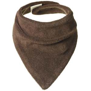 Bibs: Nature Baby Organic Cotton Triangle Bib - Pinecone