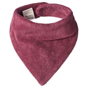 Nature Baby Organic Cotton Triangle Bib - Rhubarb