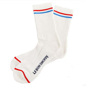 Le Bon Shoppe Boyfriend Socks - Milk