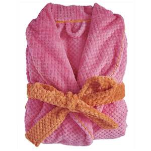 Kip & Co Cosy Robe - Flamingo