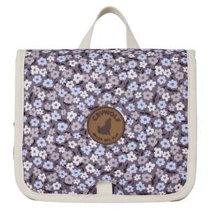 Bags Backpacks: Crywolf Hanging Cosmetic Bag - Flower Fields
