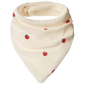 Nature Baby Organic Cotton Triangle Bib - Raspberry