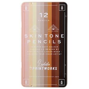 Printworks Colour Pencil Set - Skin Tones