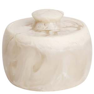 Sage x Clare Resin Halleck Canister - Vanilla