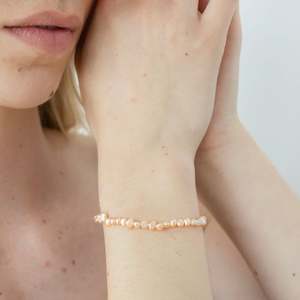 Outlet Clothing Accessories: Sophie Peachy in Pearls Bracelet