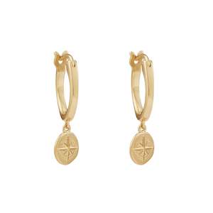 Kirstin Ash Roam Collection Wander Hoop Earrings