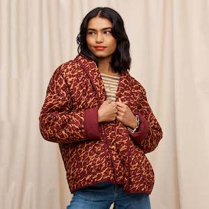 Sage x Clare Odette Quilted Jacket