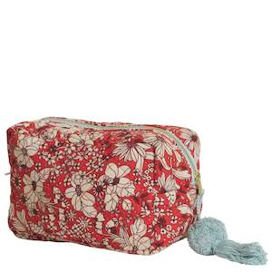 Sage x Clare Evette Organic Cotton Beauty Bag