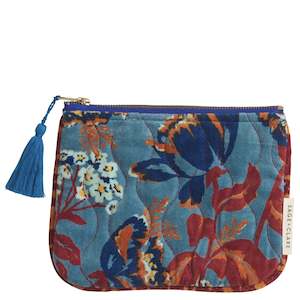 Cosmetic Organisers: Sage x Clare Margot Velvet Pouch