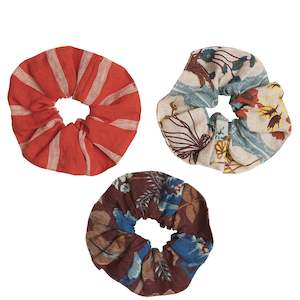 Sage x Clare Gigi Hair Scrunchie Set