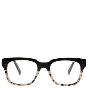 Reading Glasses: Daily Eyewear 6am Reading Glasses - Black to Milky Tort