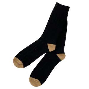 Le Bon Shoppe La: Le Bon Shoppe Classic Cashmere Socks - Black