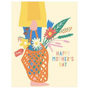 Emma Cooter Draws Card - Flowers For Mum
