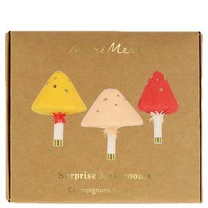 Meri Meri Surprise Mushrooms Table Decorations