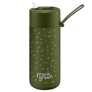 Frank Green 475ml Stainless Steel Ceramic Kid's Reusable Bottle - Scout