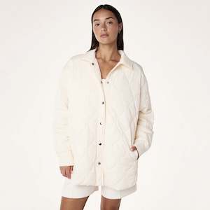 Womens Jackets Coats: P.E Nation Moment Jacket - Whisper White