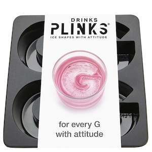 Drinks Plinks Silicone Ice / Baking Tray - G for Gin Lovers